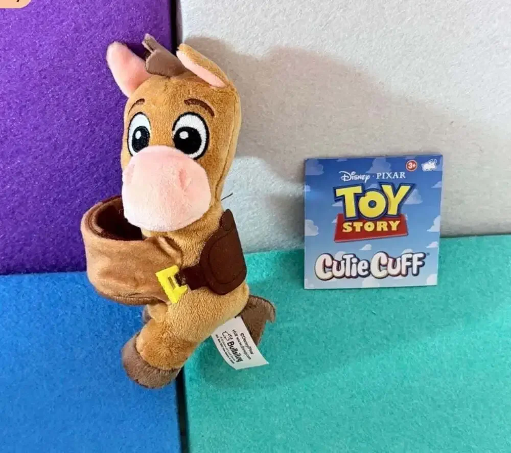 Disney Pixar Toy Story Bullseye Cutie Cuff Slap Bracelet Plush